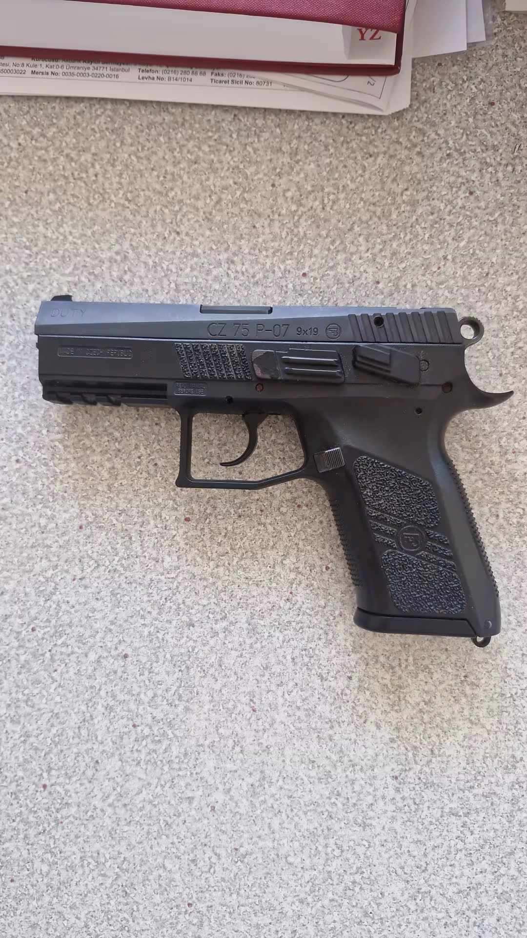 SATILIK  CZ75 P07 DUTY SİYAH