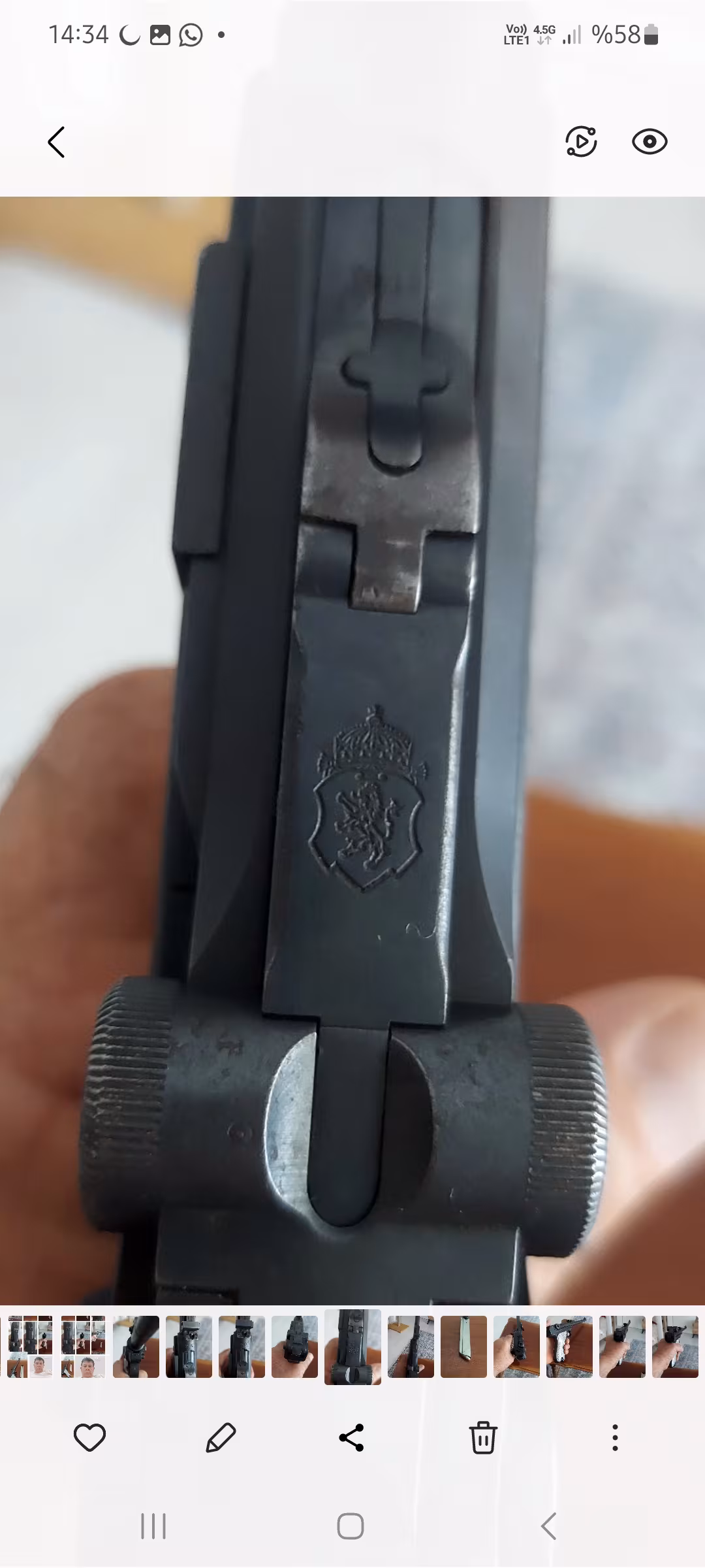 Makaralı parabellum