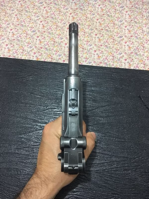 Luger P 08 makaralı parabellum