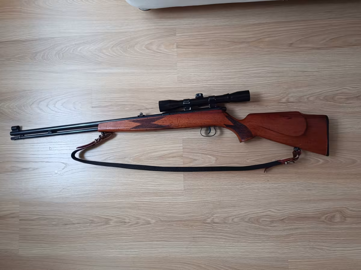 Yivli Tüfek, namlu altı 18 mermi - Avrupa - Temiz