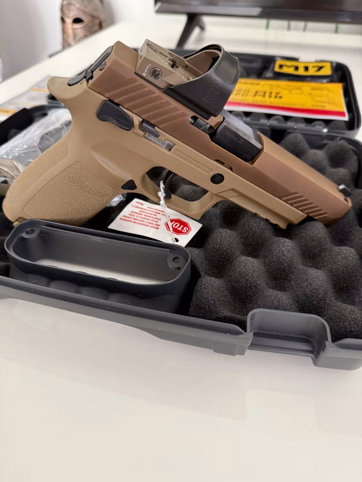 Sig Sauer P320-M17 + Romeo1Pro 6 Red Dot