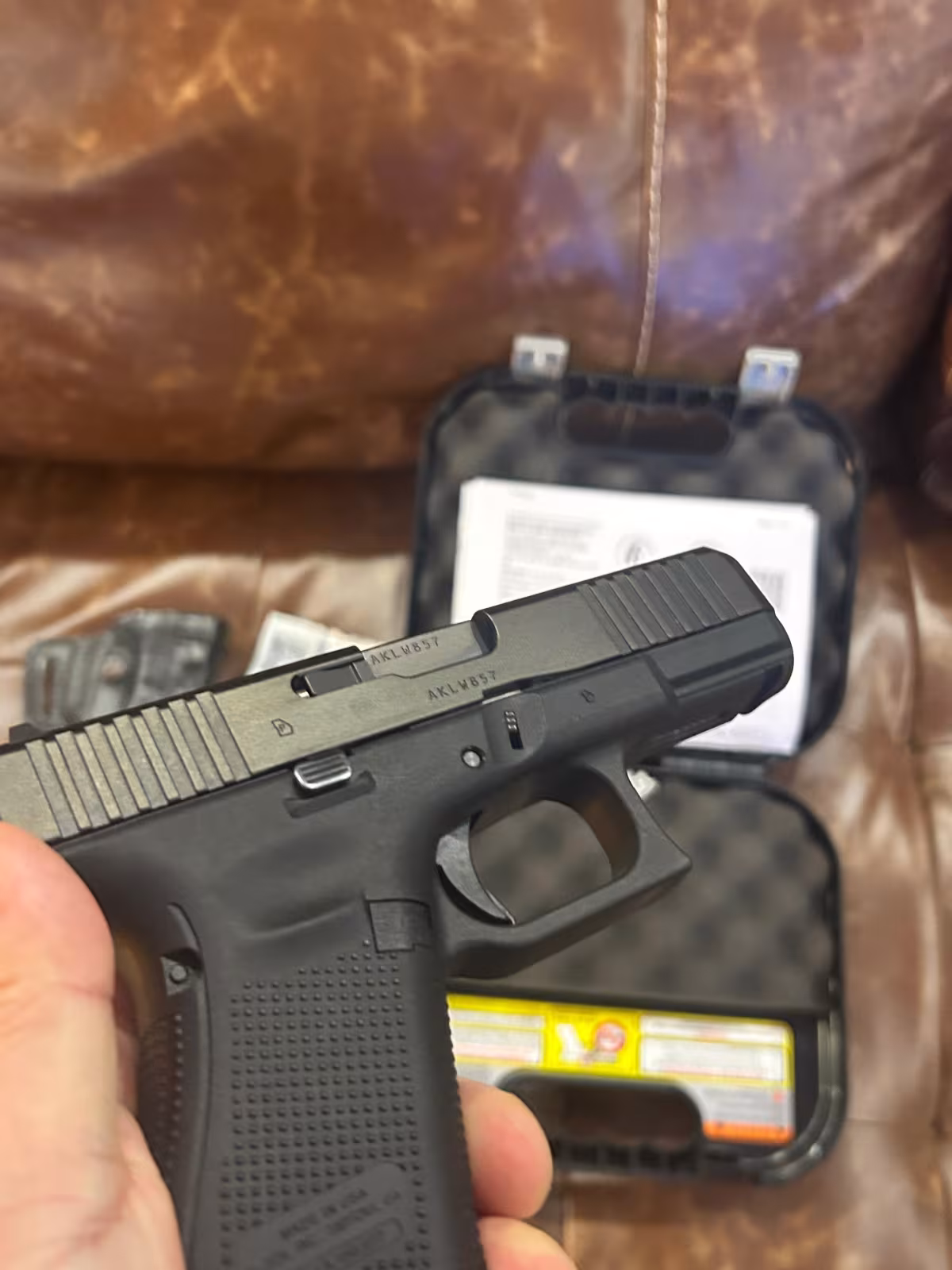 sıfır ayarında Glock 9-19 Gen5 (1,5 sene önce MKE'den alınma)