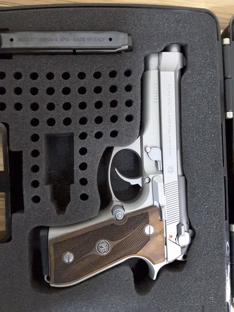 BARETTA INOX ÇİFT ŞARJÖR SIFIR KUTUSUNDA