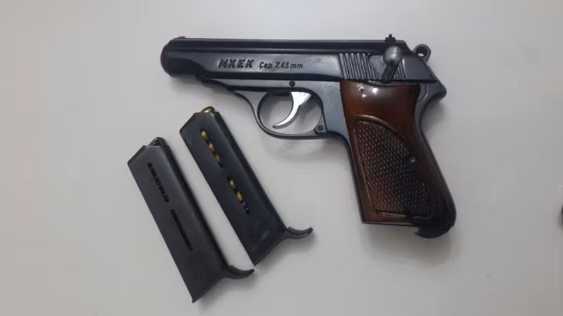 Tertemiz Kırıkkale 7.65  mm çapında 7+1 sarjör kapasiteli