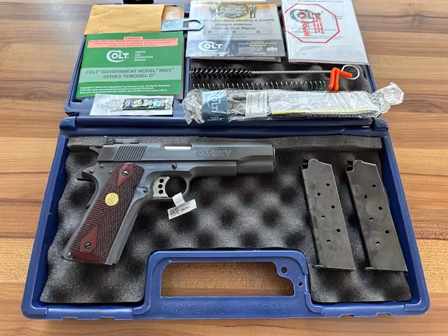 KAMU GÖREVLİSİNDEN COLT 1911 GOLD CUP NATİONAL MATCH 45 ACP