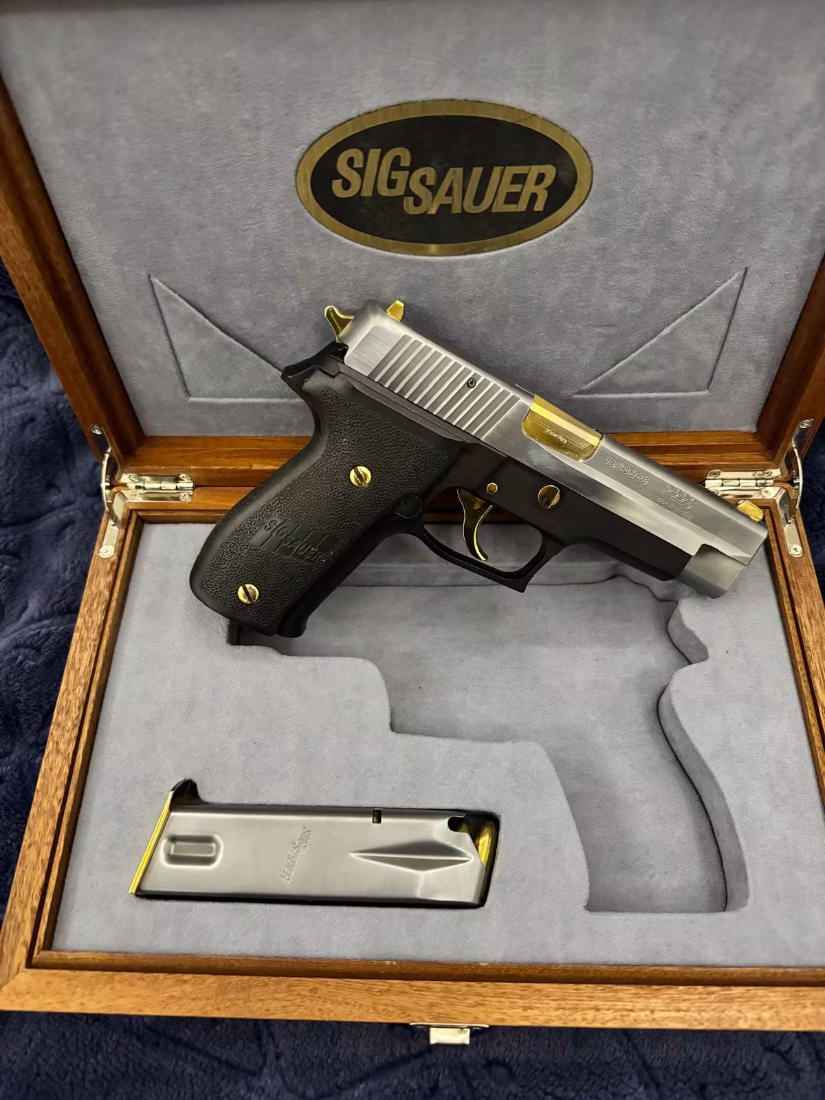 Kutusunda sığ Sauer P 226