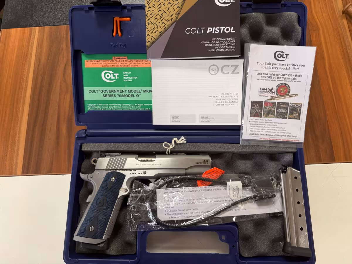 Yargı mensubundan sıfır colt gold trophy