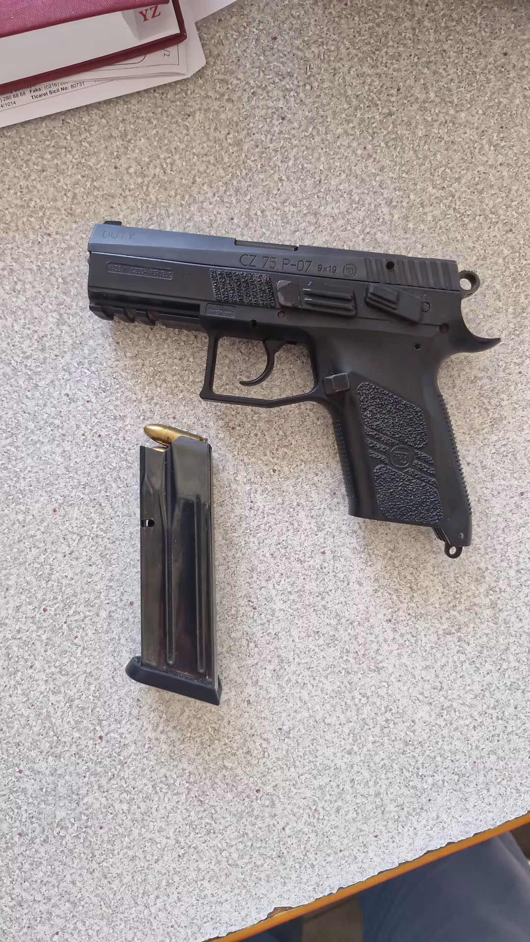 SATILIK  CZ75 P07 DUTY SİYAH