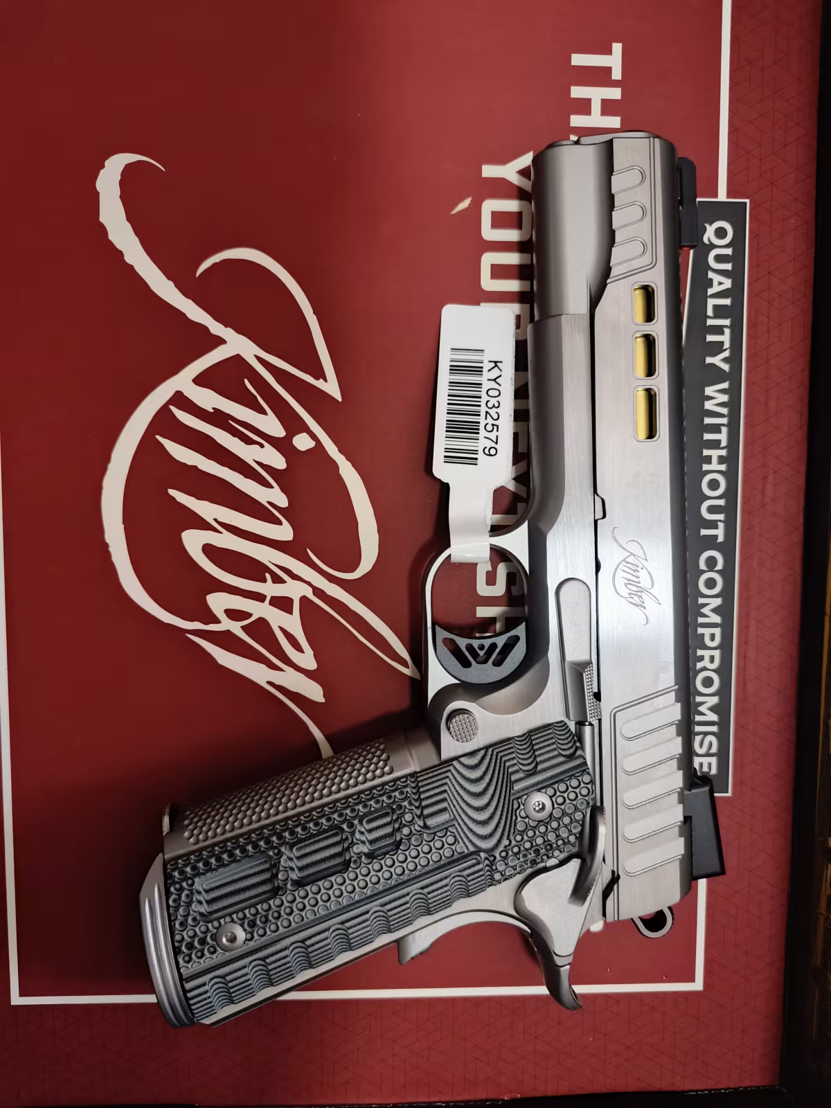 Kimber rapid kullanılmadı