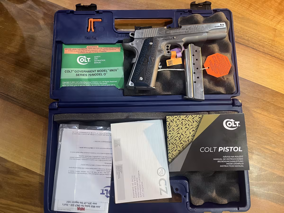 Sıfır Colt Gold Cup Lite 9*19