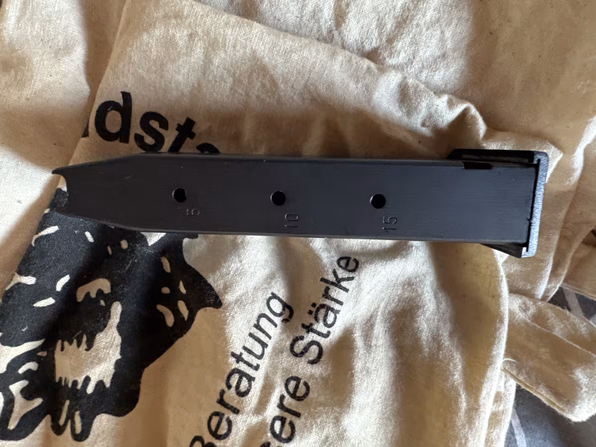Beretta FS92 İnox şarjörü 9mm