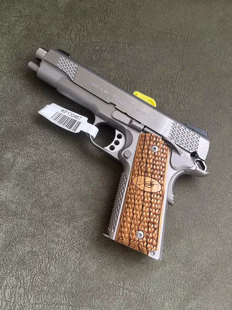 Türkiye'de Tek -Avrupa Özel Yapımı Sıfır Kutulu Kimber 1911 Stainless Raptor II (9mm) - ABD Permili