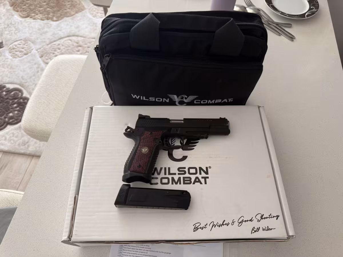Wilson combat sıfır kutusunda Amerikan el yapımı