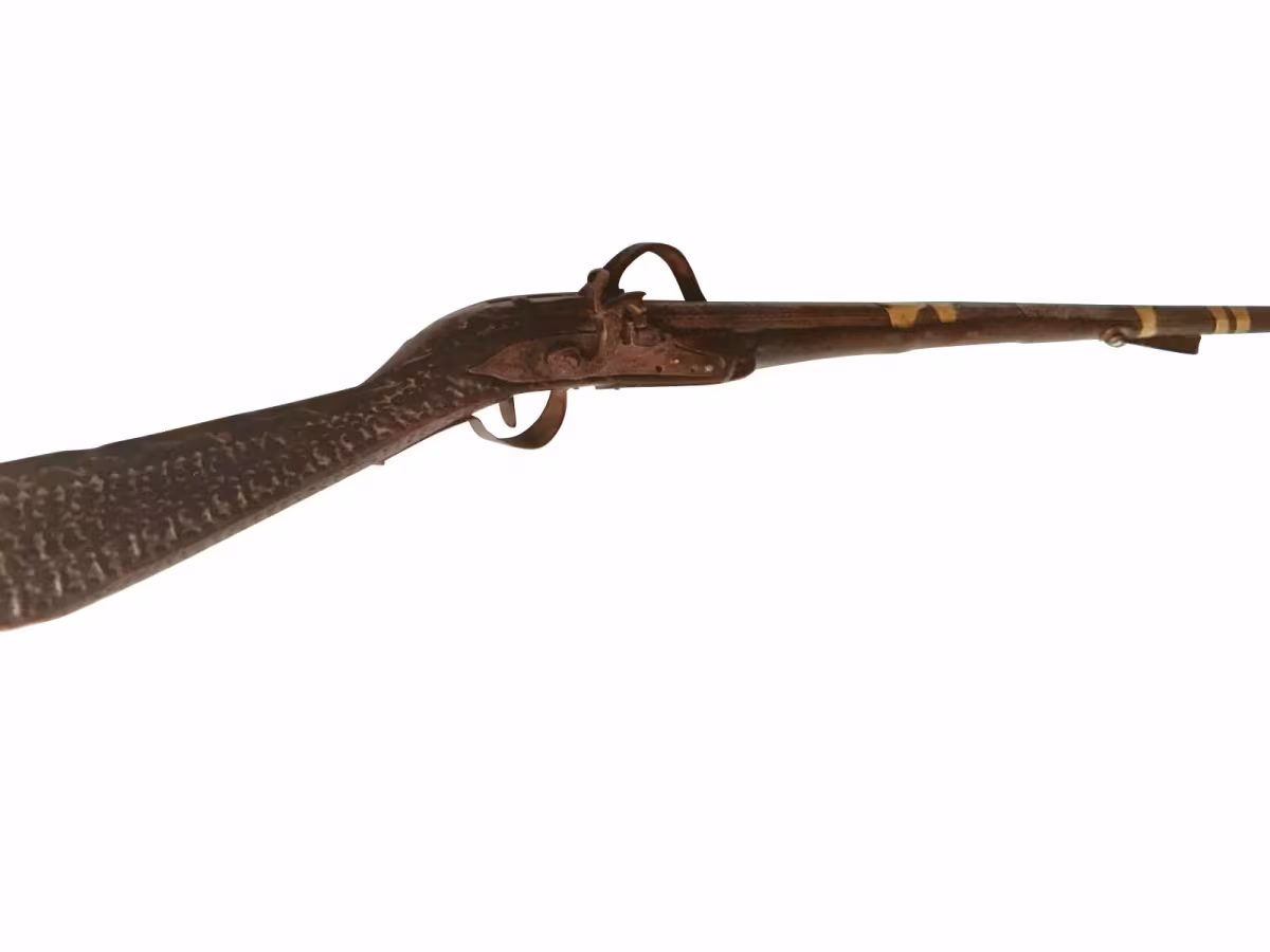 1865 EL YAPIMI ÇAKMAKLI MARTİN ANTİKA YİVSİZ TÜFEK