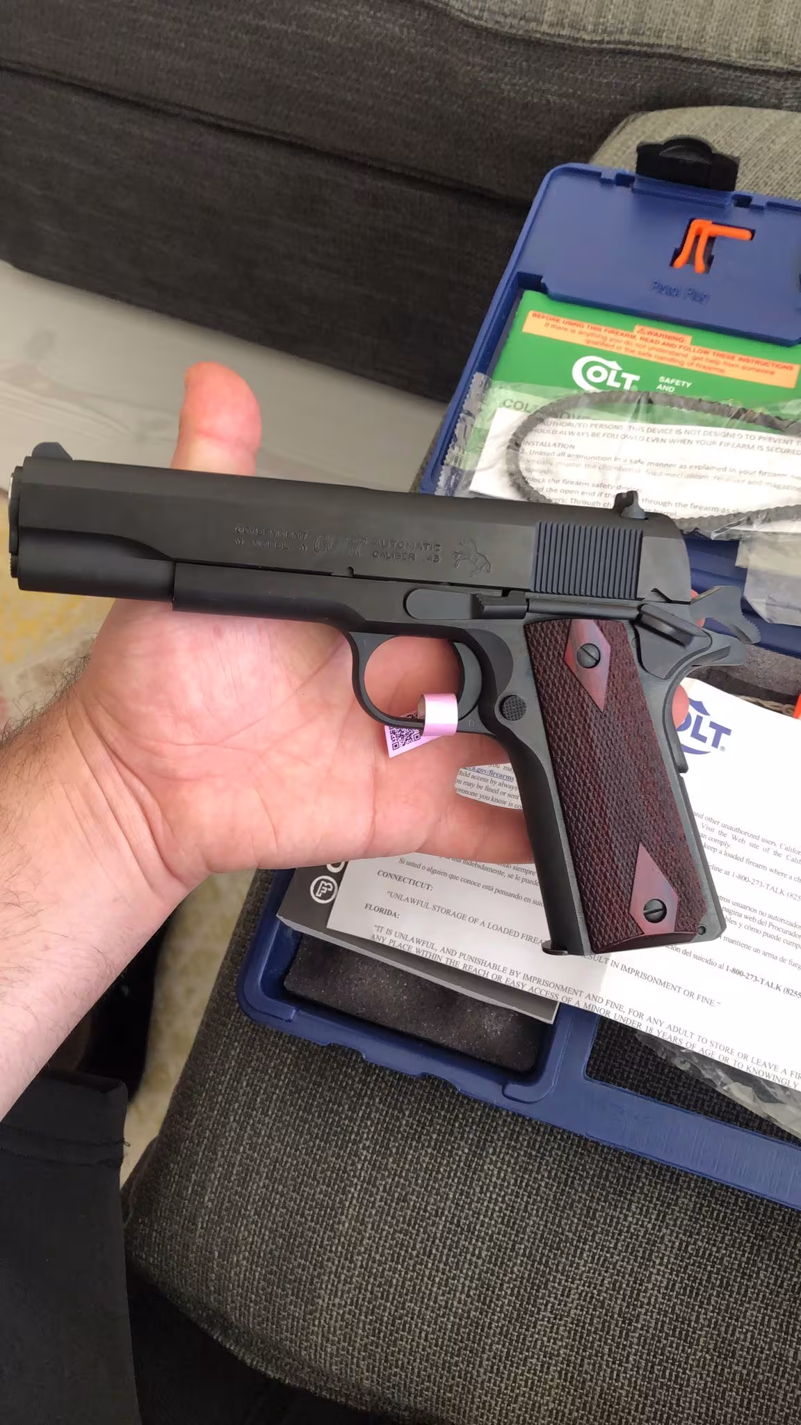 Colt 1911 kutusunda sıfır