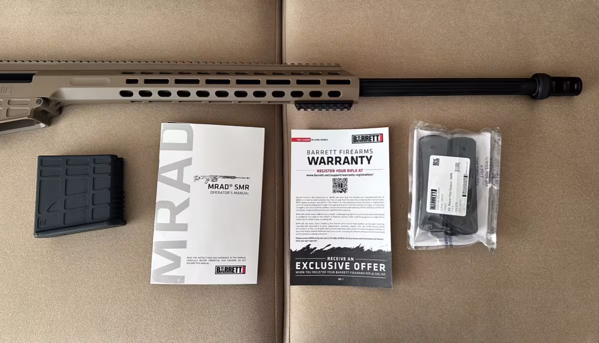 BARRETT MRAD SMR – .338 LAPUA MAGNUM