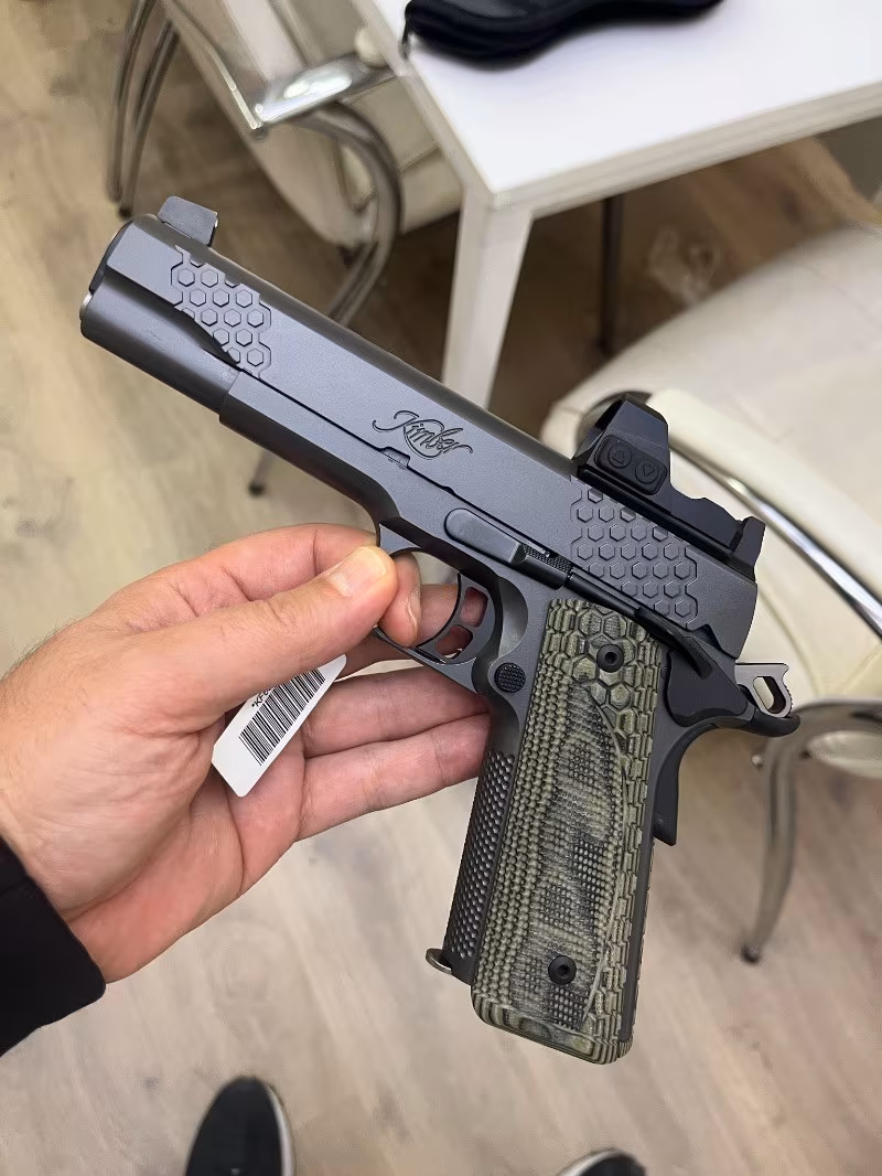 Kimber khx 9mm özel yapım permi ile getirildi