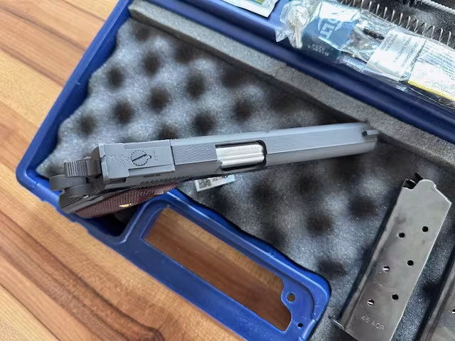 KAMU GÖREVLİSİNDEN GOLD CUP NATİONAL MATCH 45 ACP