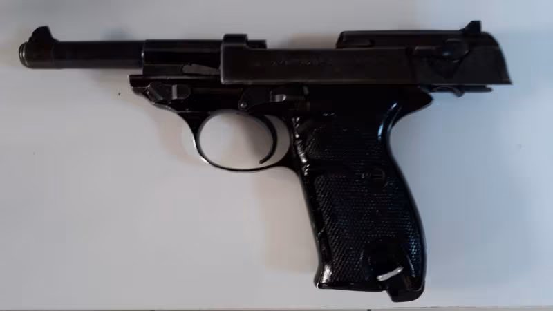 ORİJİNAL ÇOK TEMİZ ALMAN WALTHER P38 8+1 9 mm "GESTAPO"