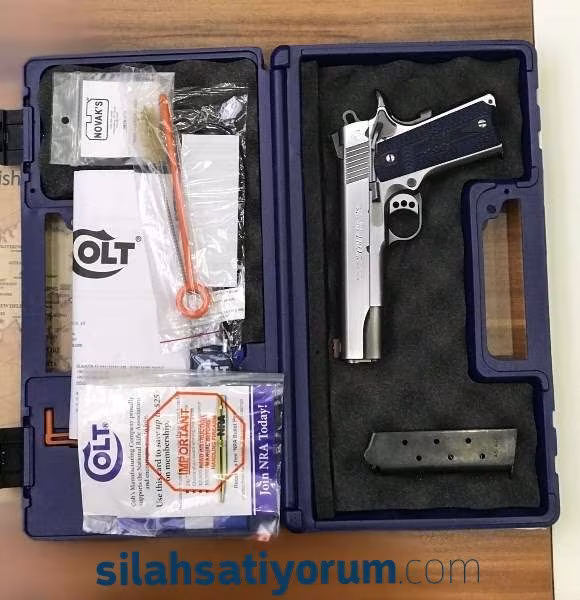 COLT 1911 STAİNLESS STEEL COMPETİTİON