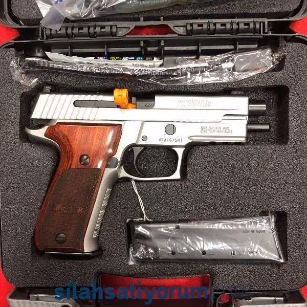 İG SAUER P226 STAİNLESS ELİTE SIFIR KUTUSUNDA HİÇ KULLANILMAMIŞ